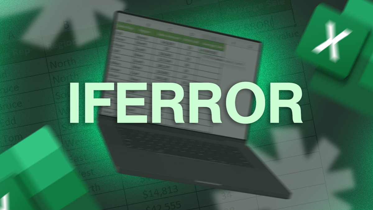 IFERROR in Excel and Google Sheets