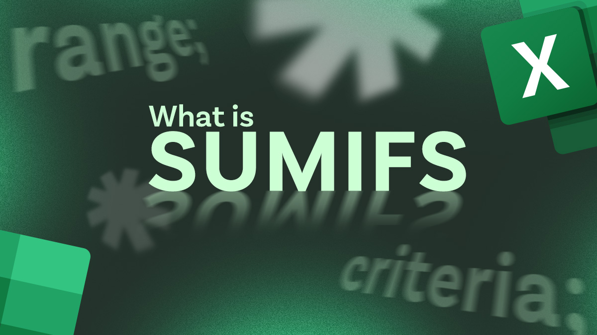 What is SUMIFS