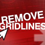 Remove gridlines in Excel
