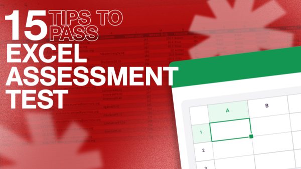 15 tips to pass Excel assessment test.