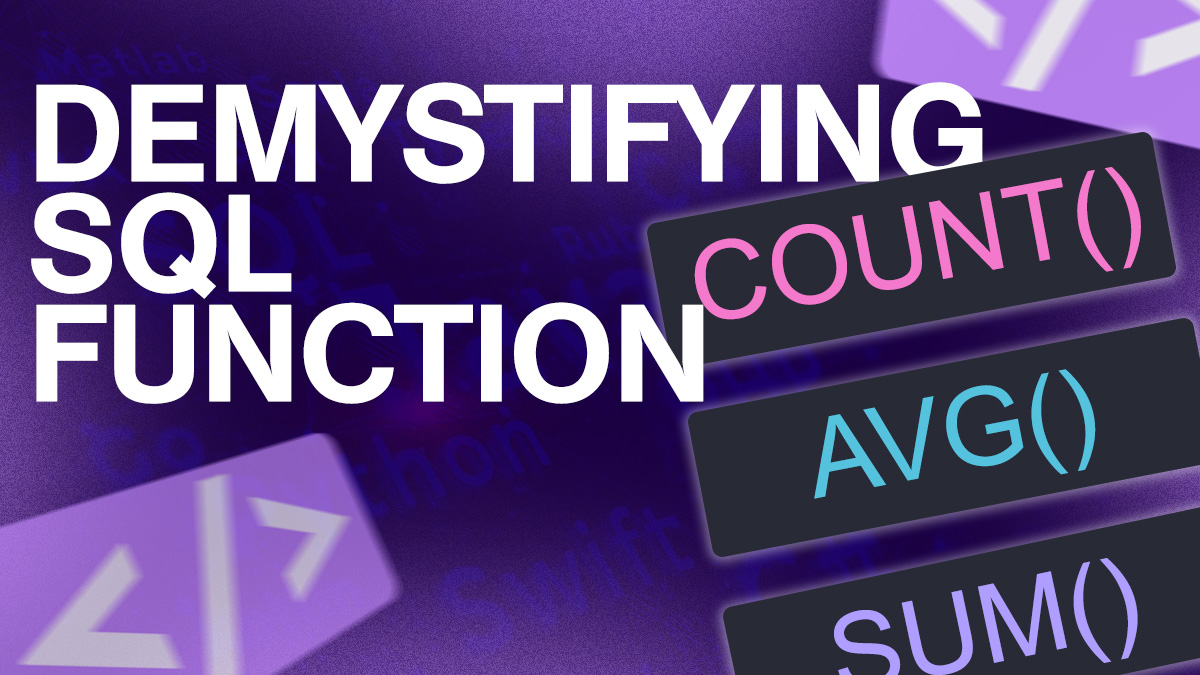 Demystifying SQL function