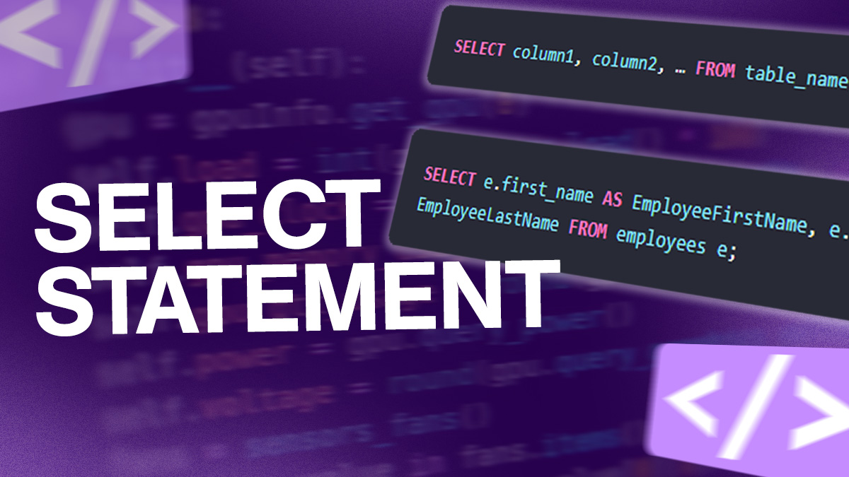 Select statement in SQL