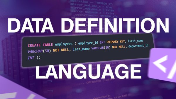 Data definition language (DDL)