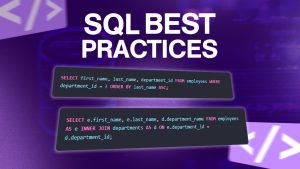 SQL best practices
