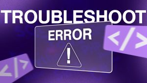 Troubleshoot error in SQL
